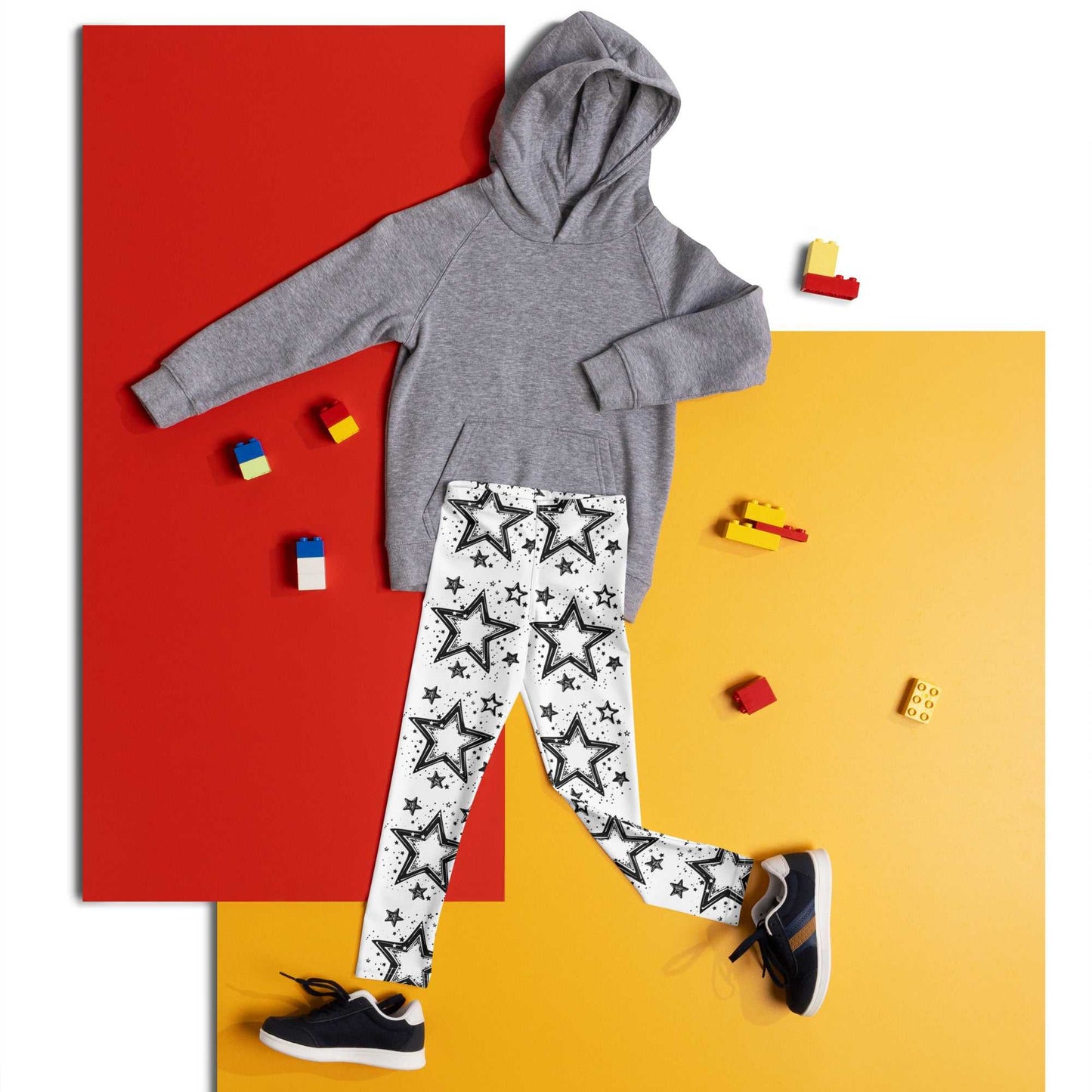 Star Print Kids Leggings