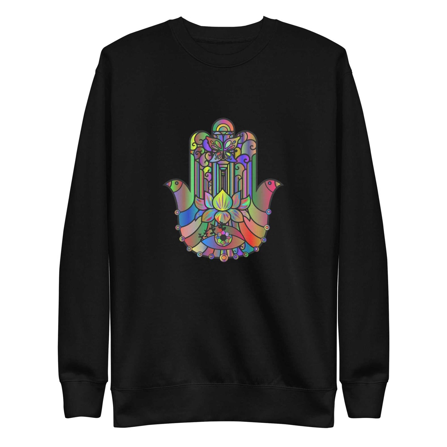 Multicolour Hamsa Hand Sweatshirt