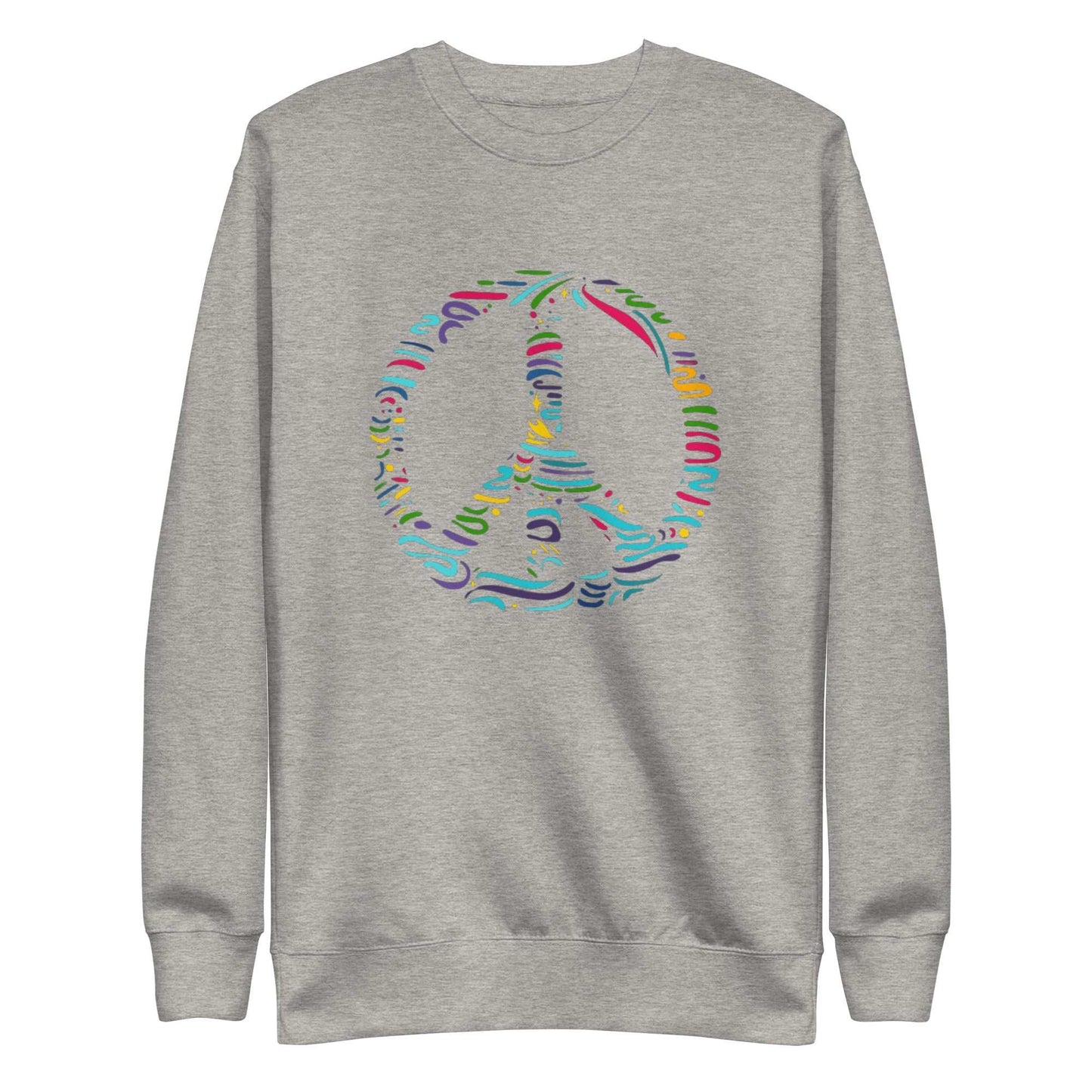Multicolour Peace Sign Sweatshirt