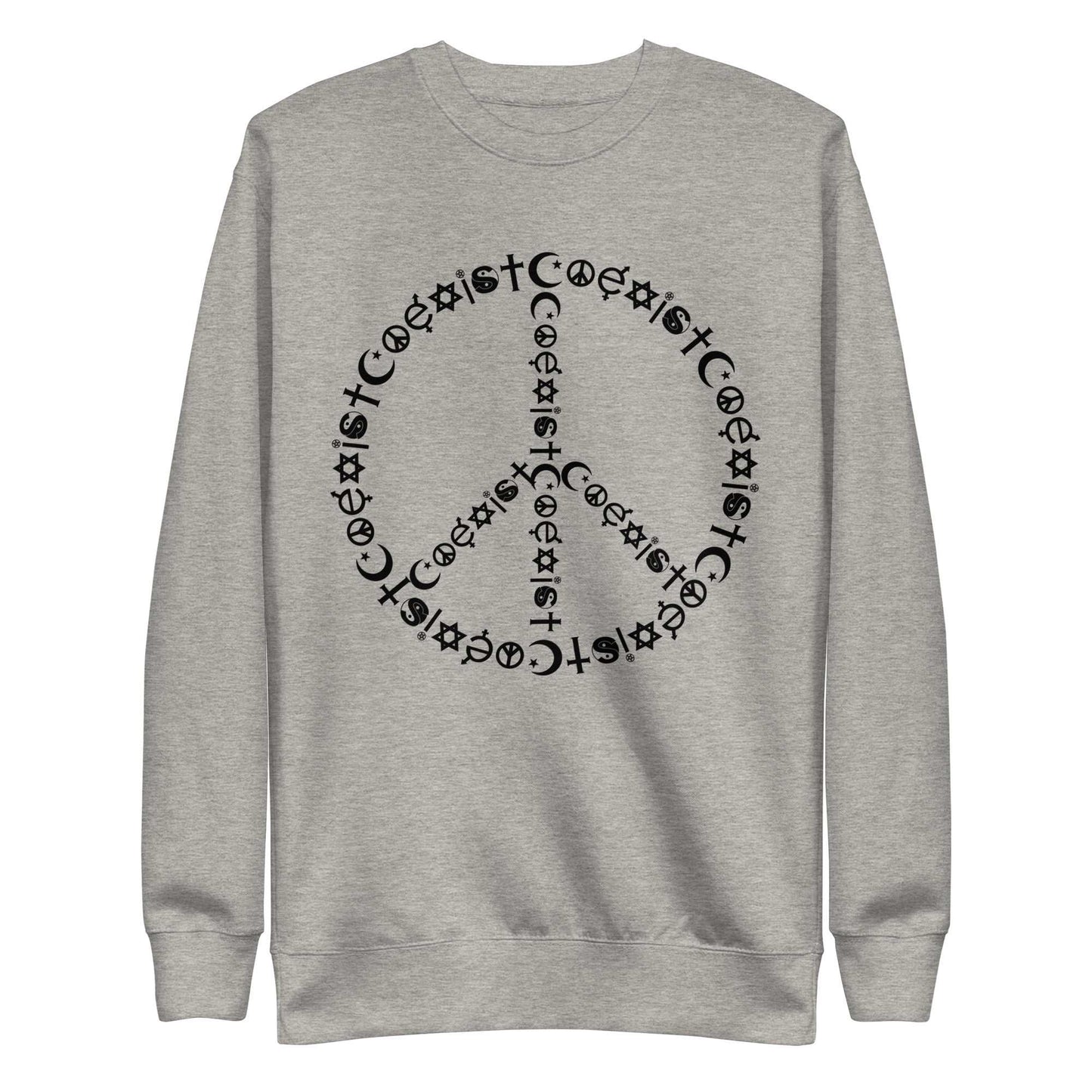 Coexist Peace Sign Sweatshirt