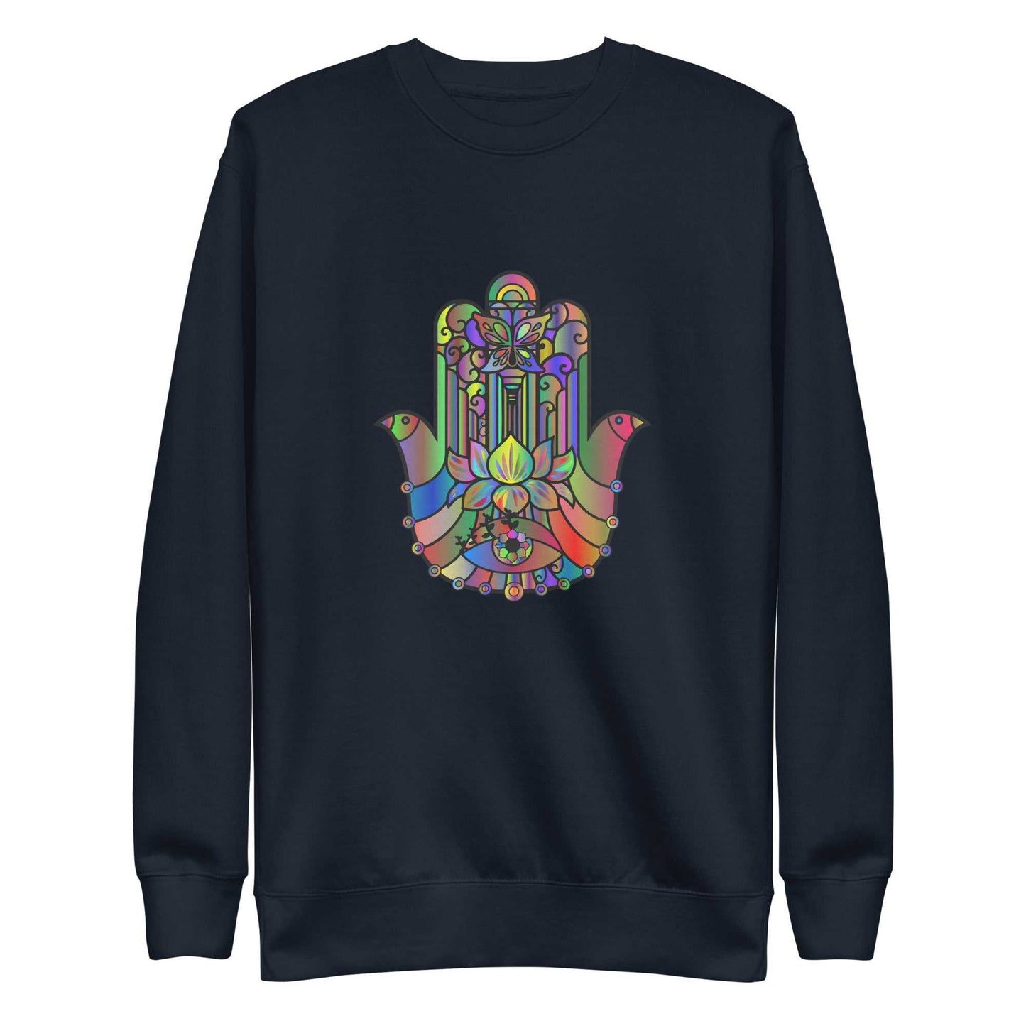 Multicolour Hamsa Hand Sweatshirt