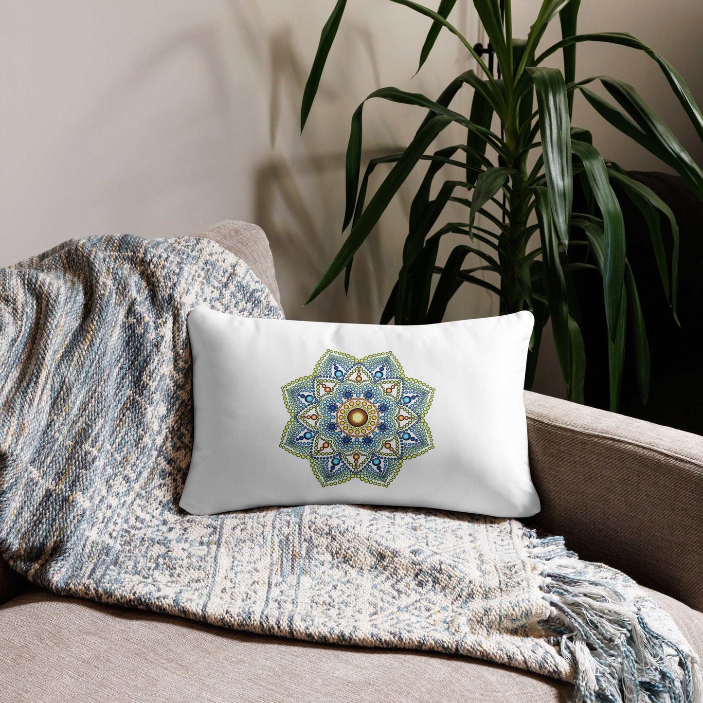 Mandala Design Pillow