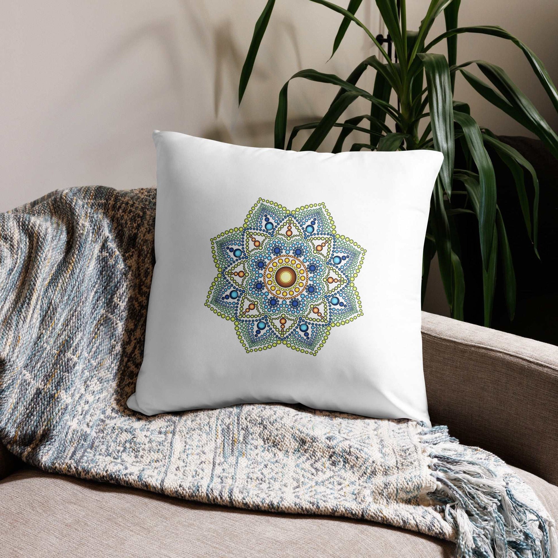 Mandala Design Pillow