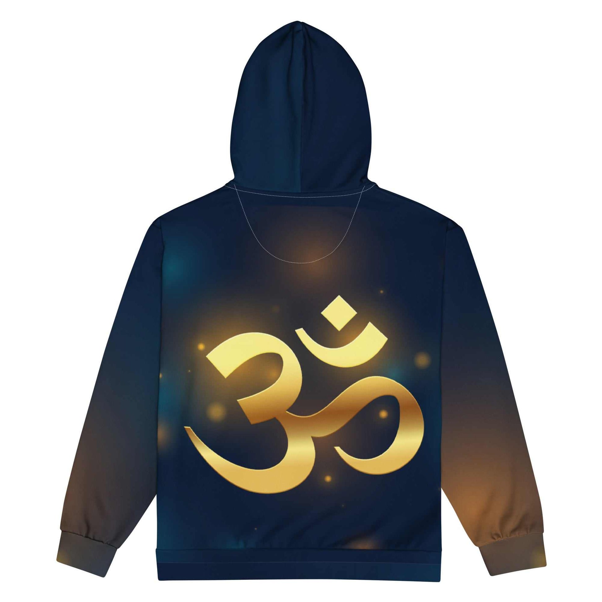 Golden Om Zip Up Hoodie