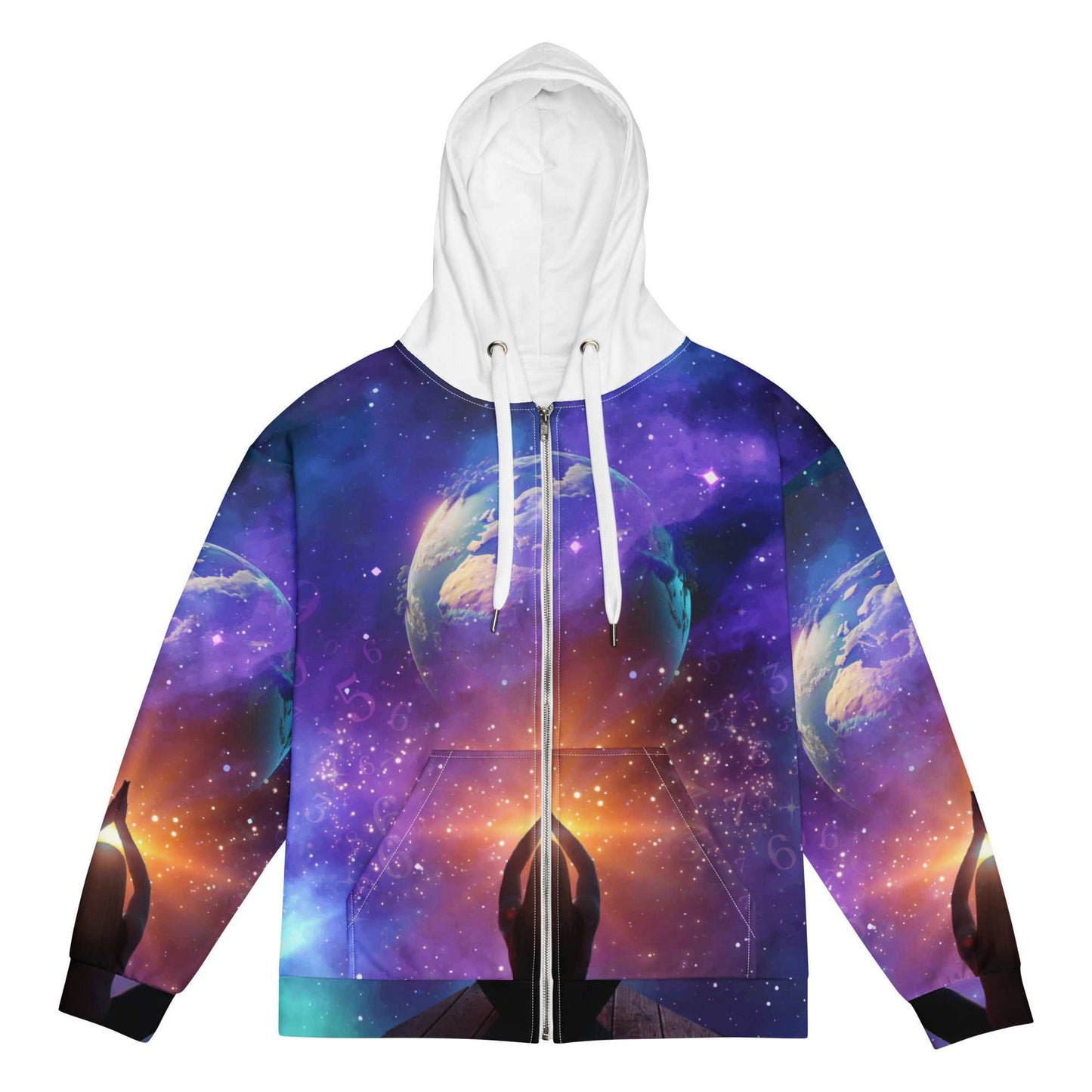 Universe Zip Up Hoodie