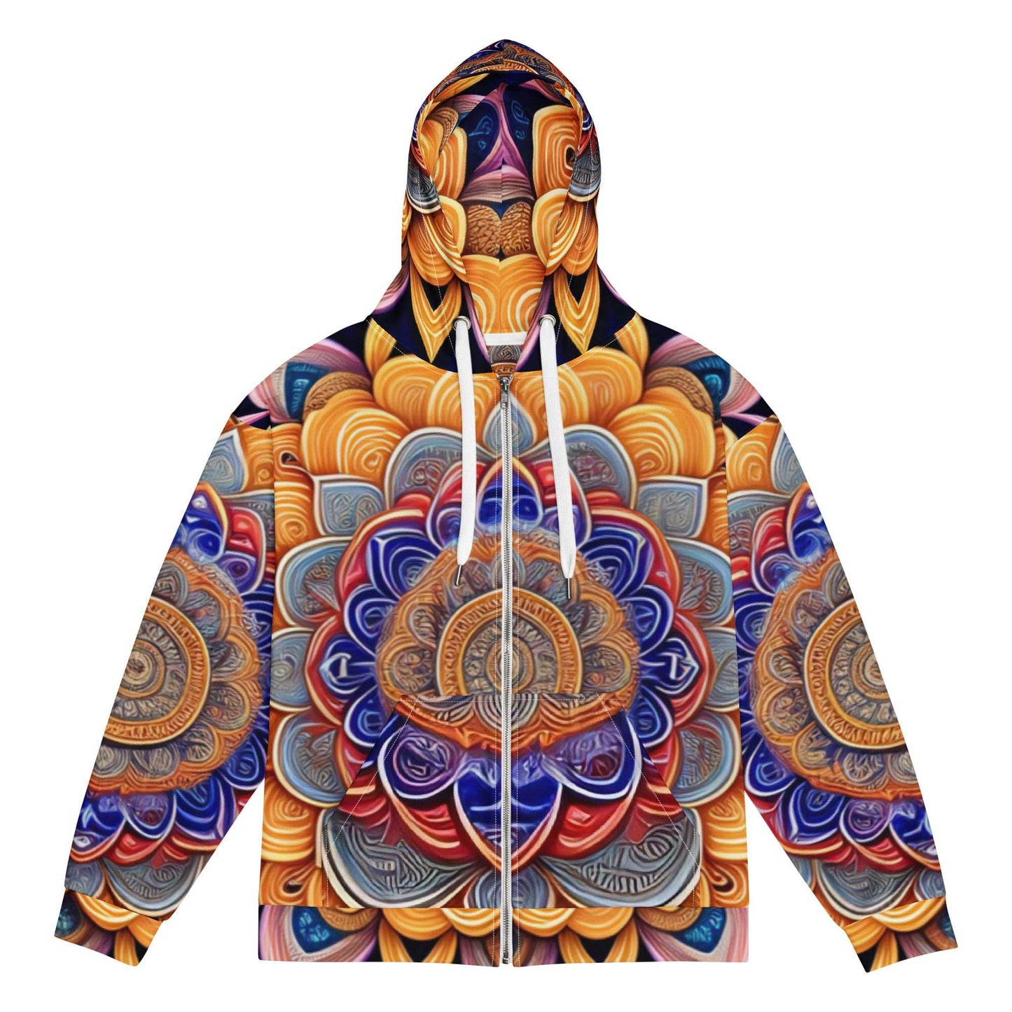 Mandala Zip Up HoodieMandala Zip Up HoodieMandala Zip Up Hoodie