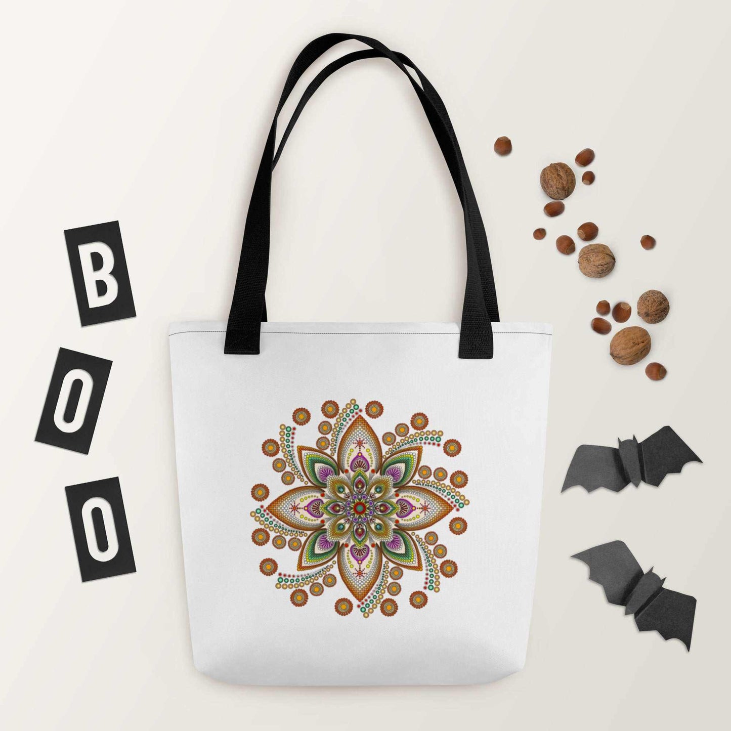 Mandala Design Tote Bag