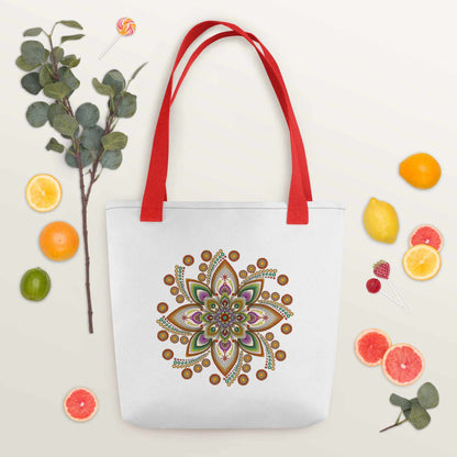 Mandala Design Tote Bag