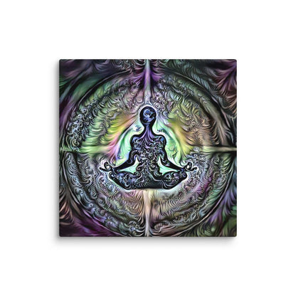 Chakra Fractals Art Canvas