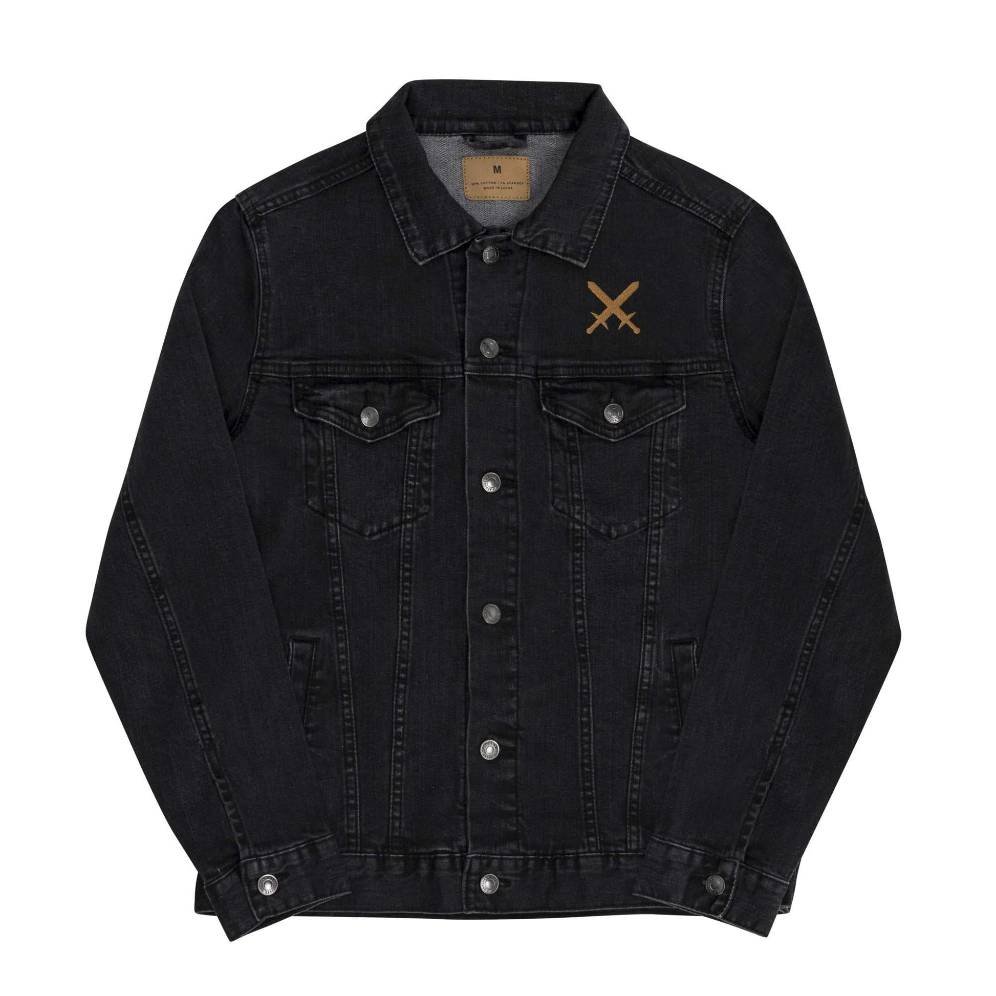 Gold Swords Denim Jacket