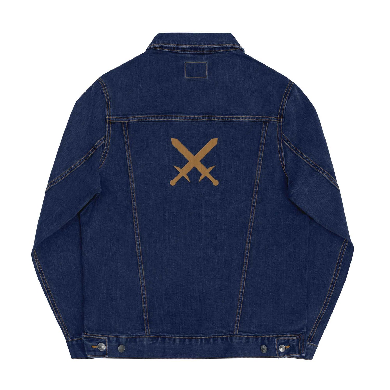 Gold Swords Denim Jacket