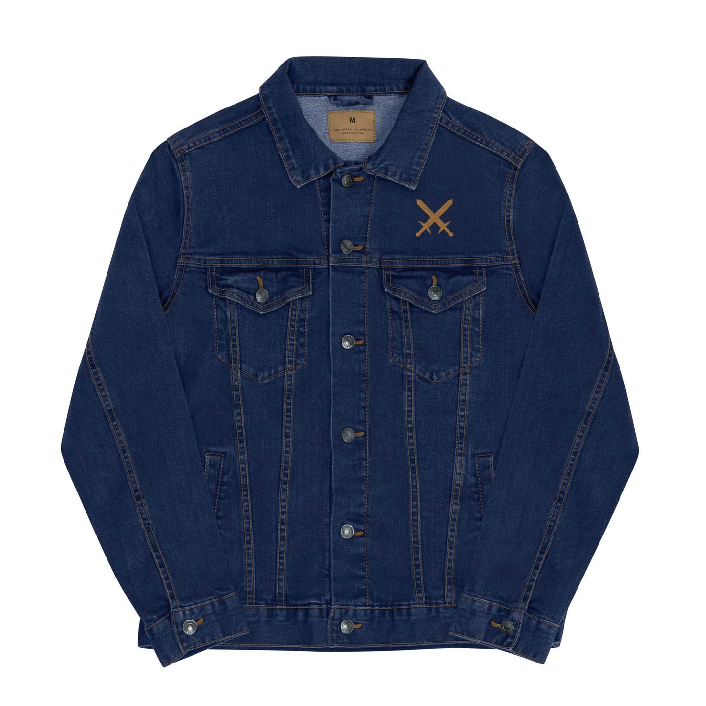 Gold Swords Denim Jacket