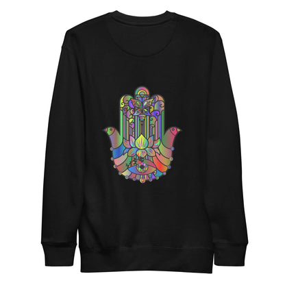 Multicolour Hamsa Hand Sweatshirt