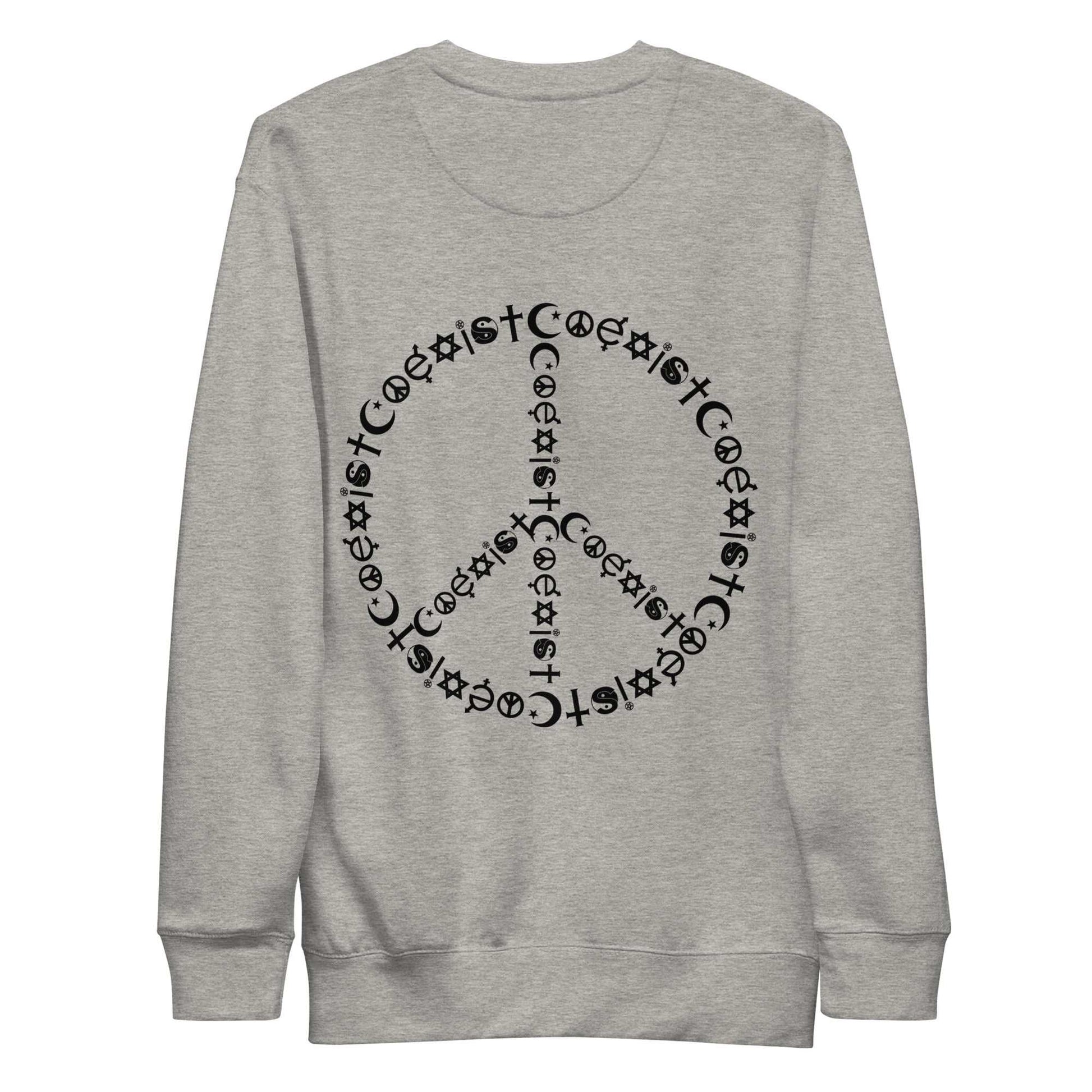  Coexist Peace Sign Sweatshirt
