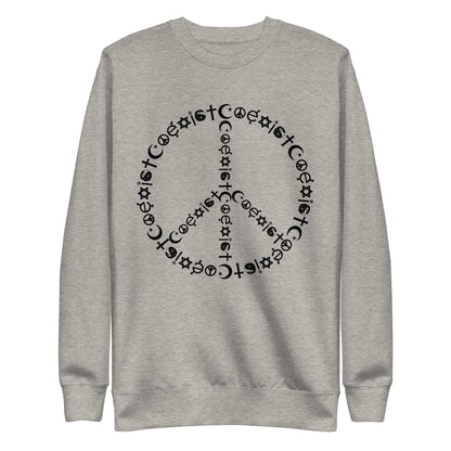  Coexist Peace Sign Sweatshirt