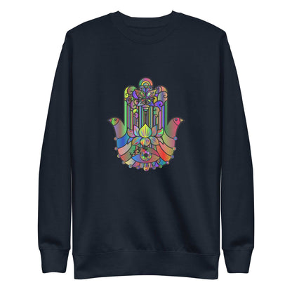 Multicolour Hamsa Hand Sweatshirt