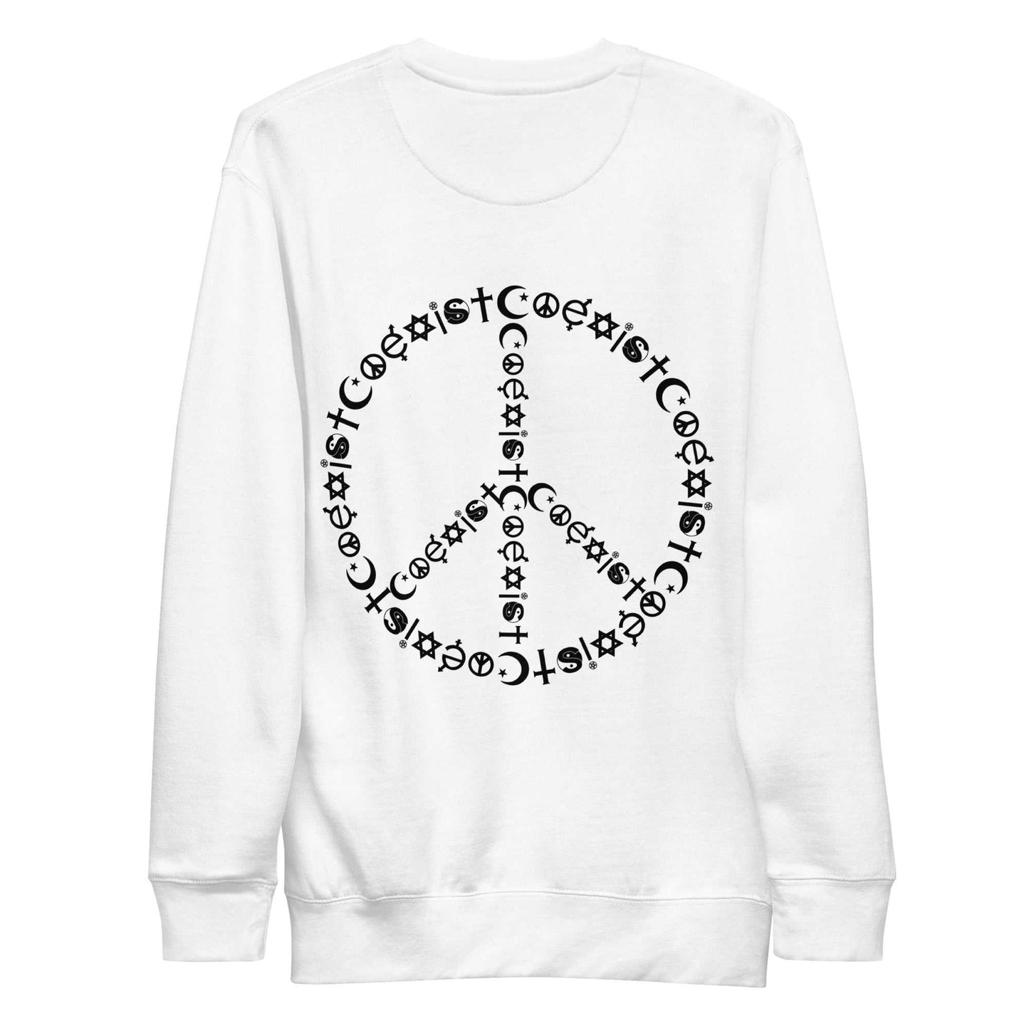  Coexist Peace Sign Sweatshirt