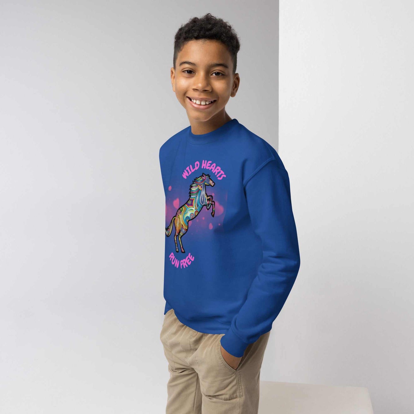 Kids Wild Horse Sweatshirt